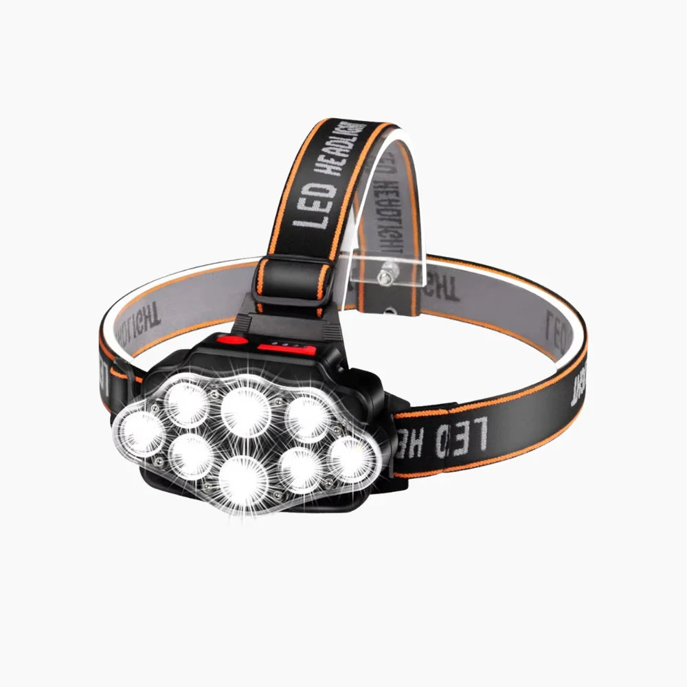 NordicBeam Pro Uppladdningsbar Pannlampa